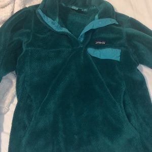 Patagonia fuzzy 1/4 snap up